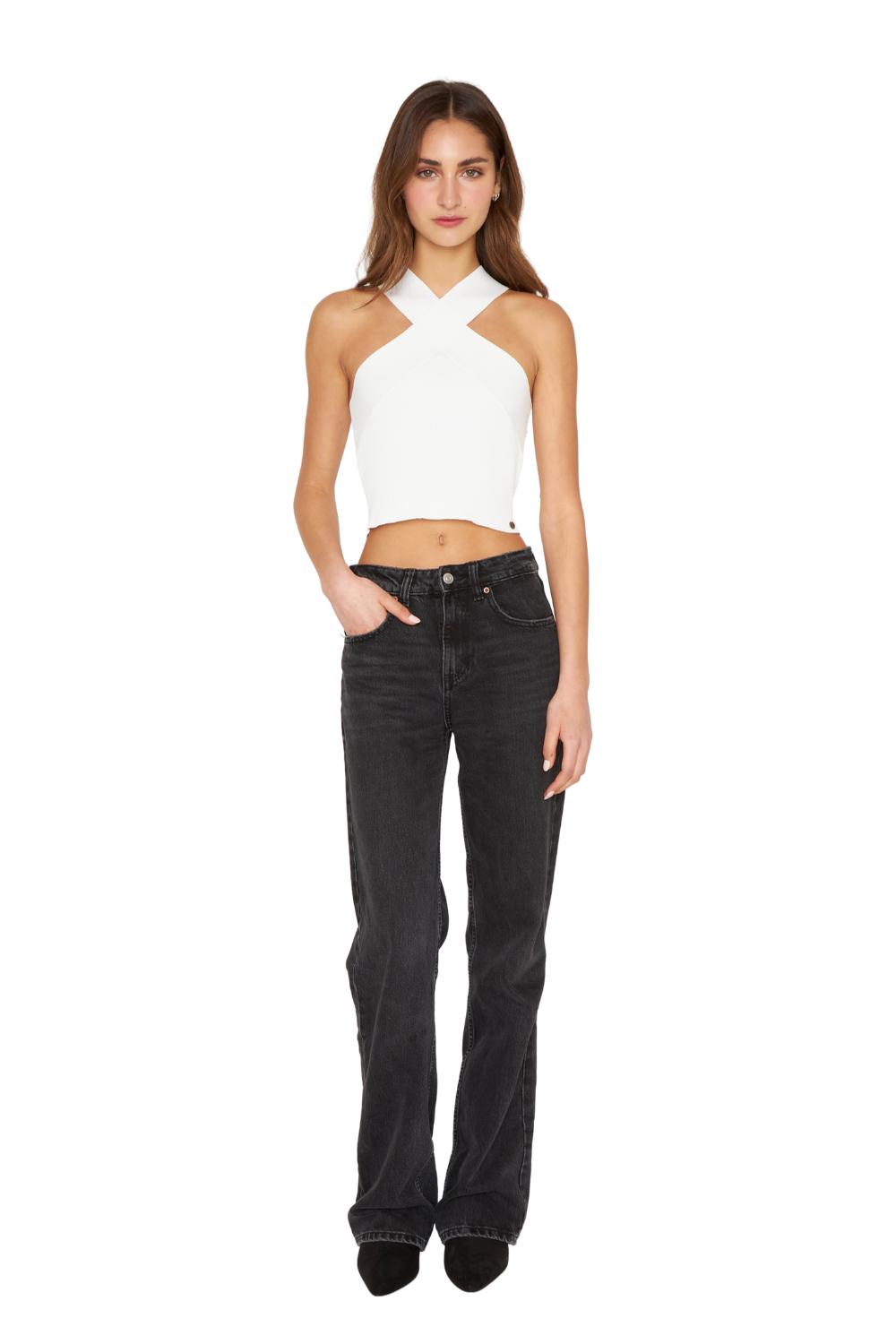 TOP CROSS BLANCO JACINTA TIENDA - 5