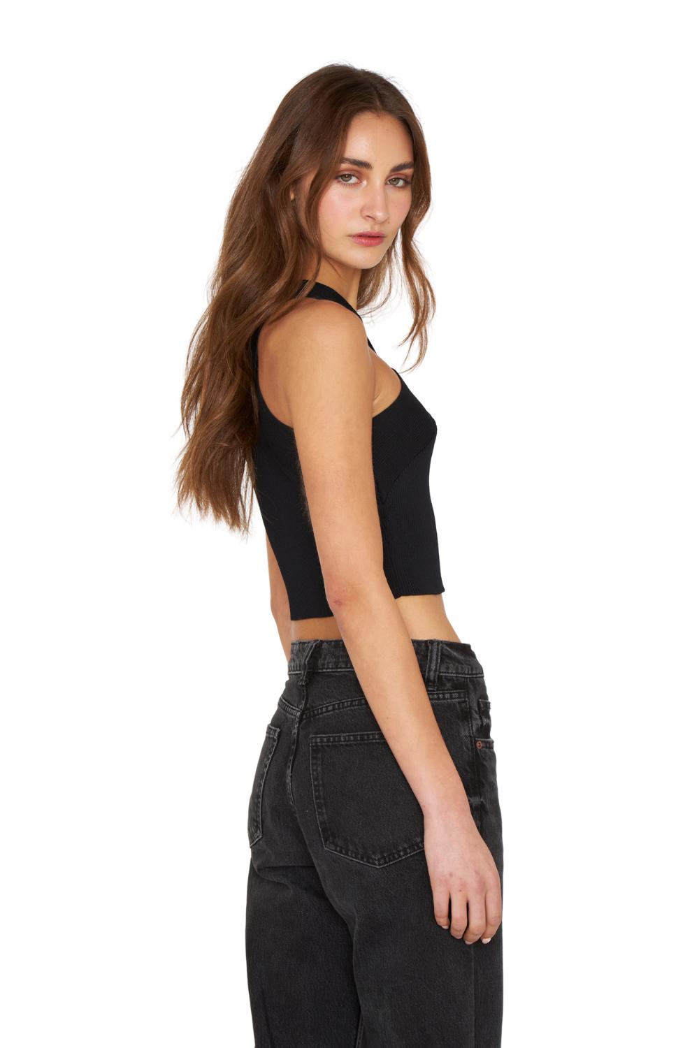 TOP CROSS NEGRO JACINTA TIENDA - 3