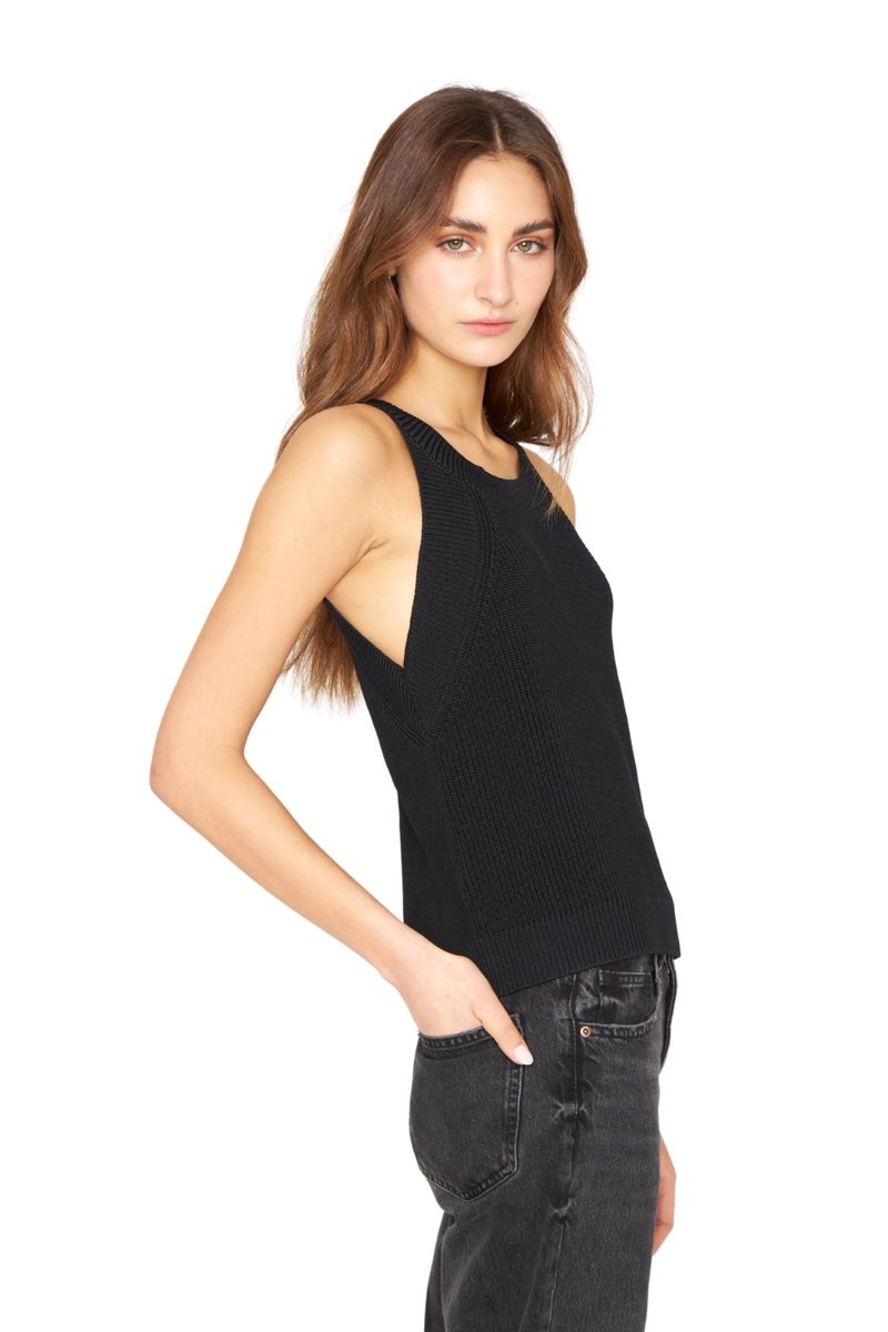 TOP HALTER NEGRO JACINTA TIENDA - 1