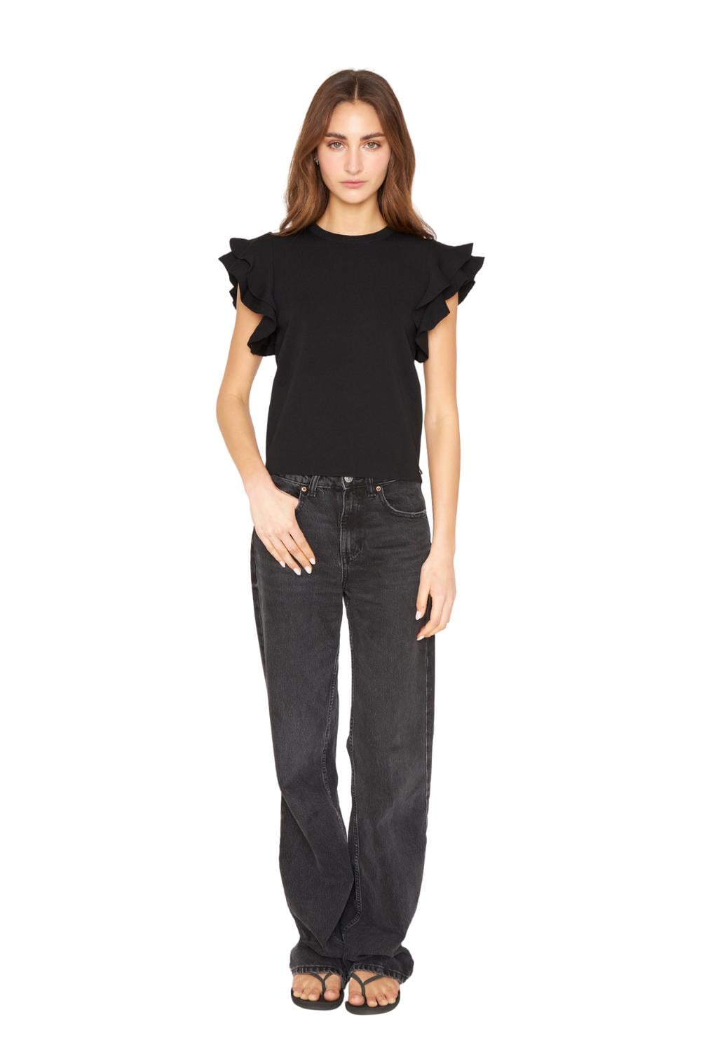 POLERA ALITAS NEGRA JACINTA TIENDA - 4