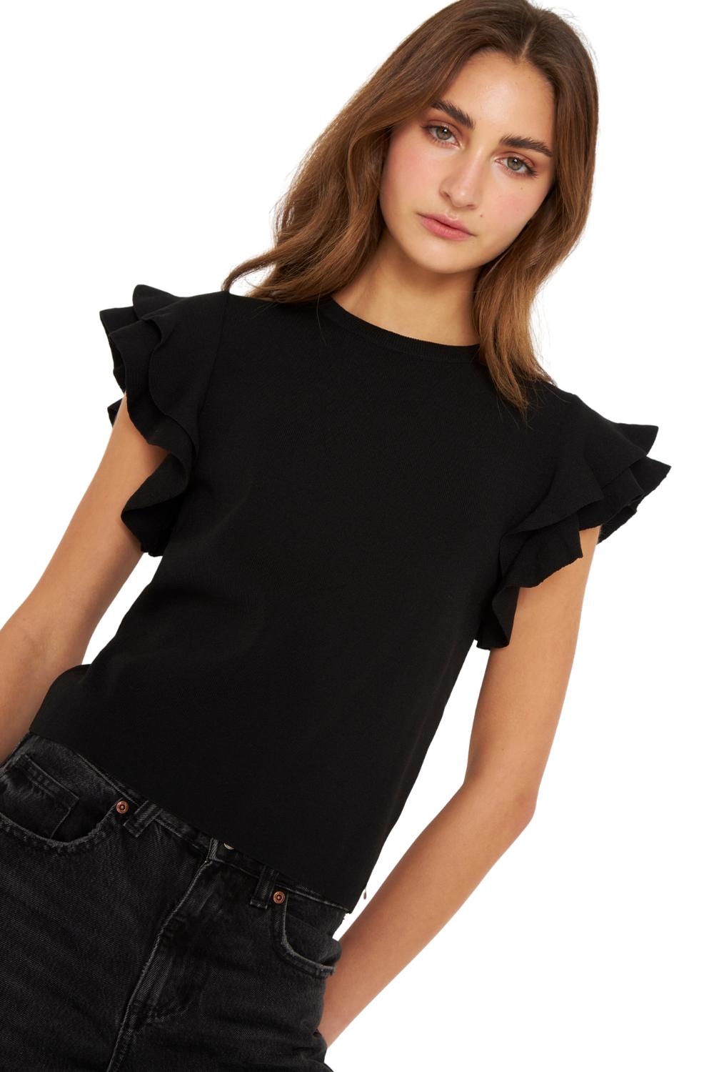 POLERA ALITAS NEGRA JACINTA TIENDA - 5