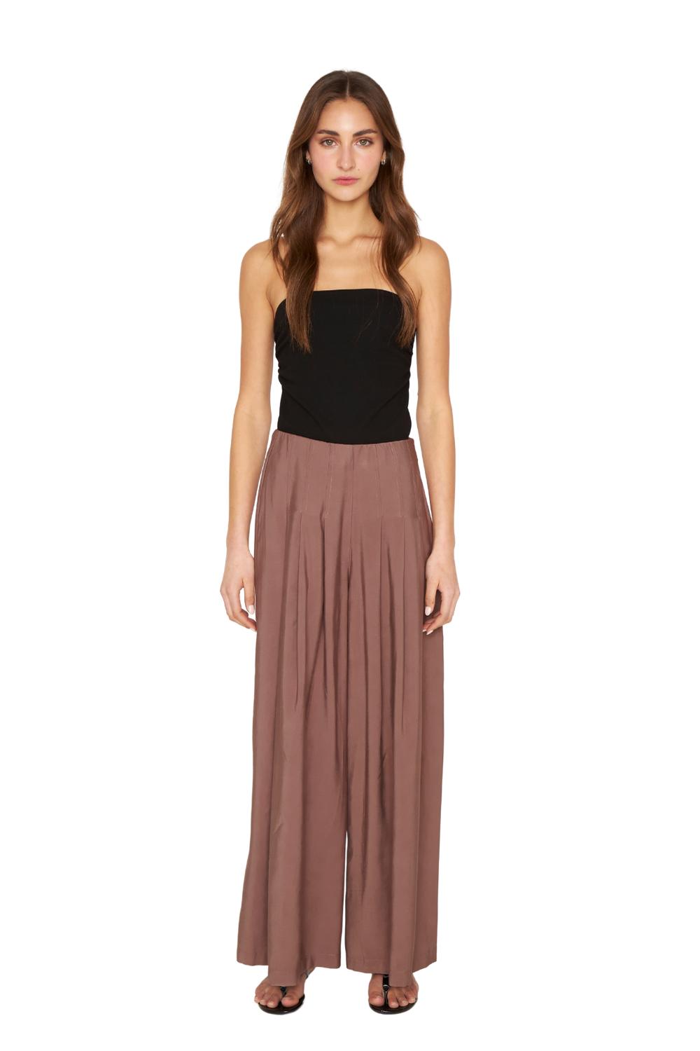 PANTALON PRAGA LARGO CAFE JACINTA TIENDA - 1