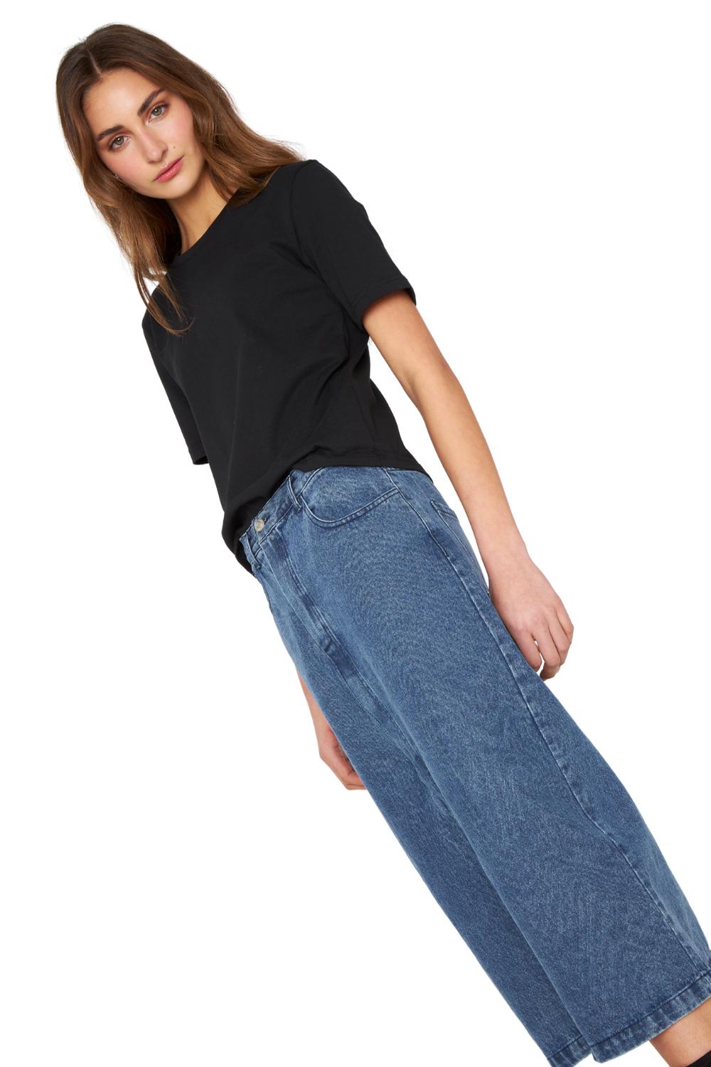 FALDA ESTELA AZUL JACINTA TIENDA - 4