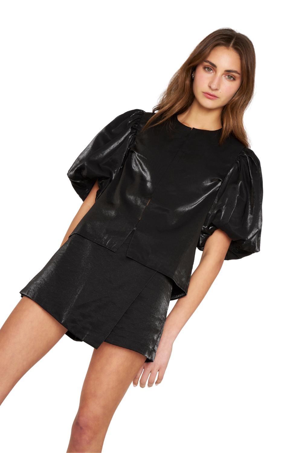 SHORT SIENA BRIGHT NEGRO JACINTA TIENDA - 5