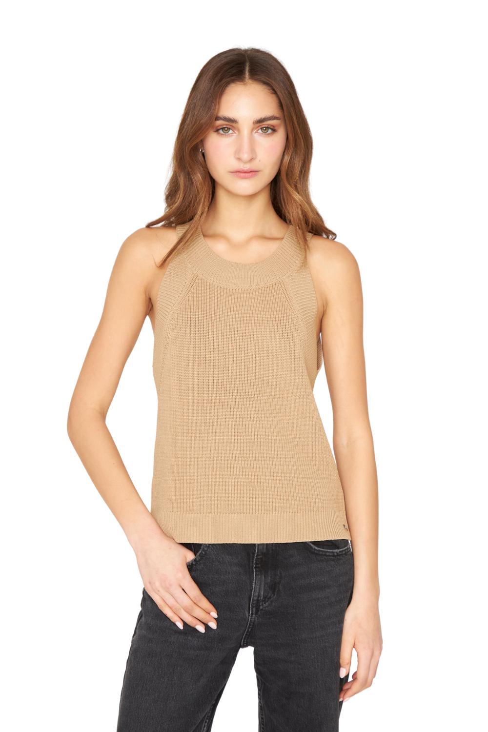 TOP HALTER CRUDO JACINTA TIENDA - 1