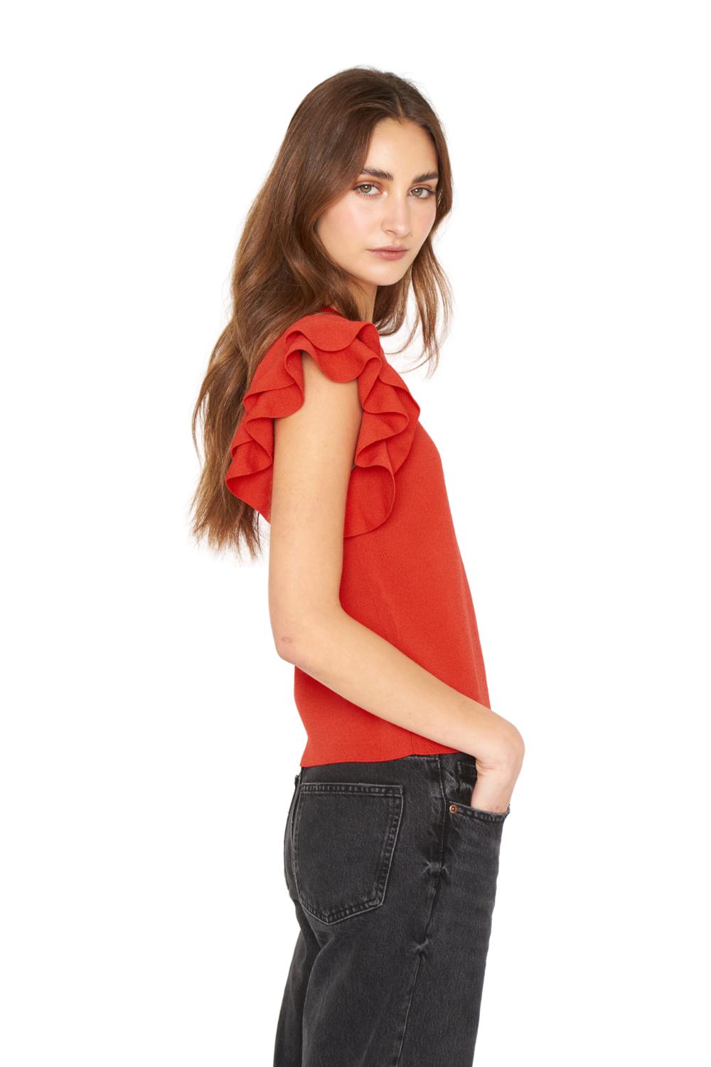 POLERA ALITAS ROJA JACINTA TIENDA - 3