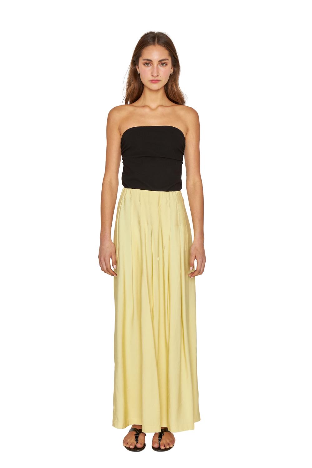 PANTALON PRAGA LARGO AMARILLO JACINTA TIENDA - 1