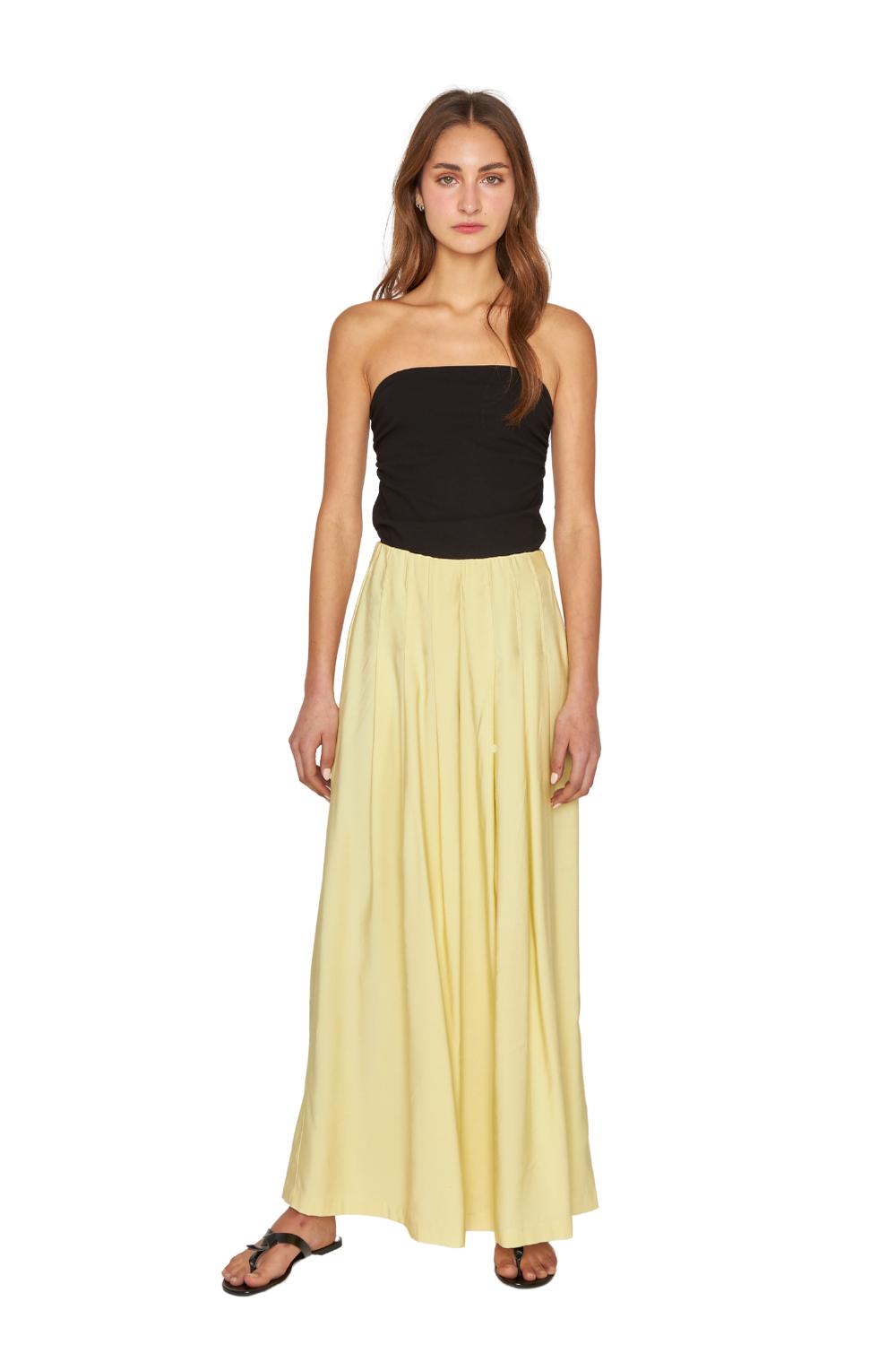 PANTALON PRAGA LARGO AMARILLO JACINTA TIENDA - 2