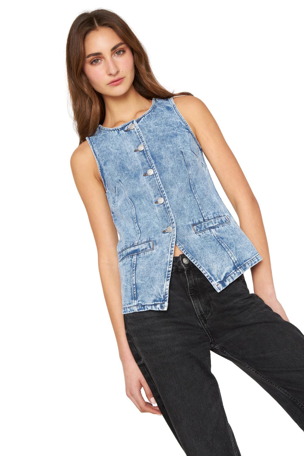 VEST ALICIA AZUL JACINTA TIENDA - 5