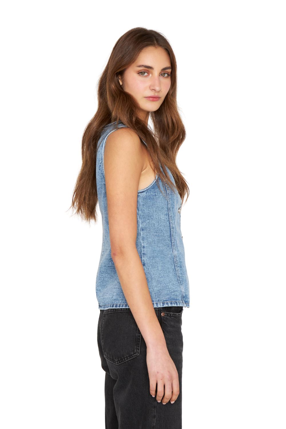 VEST JACINTA AZUL JACINTA TIENDA - 2