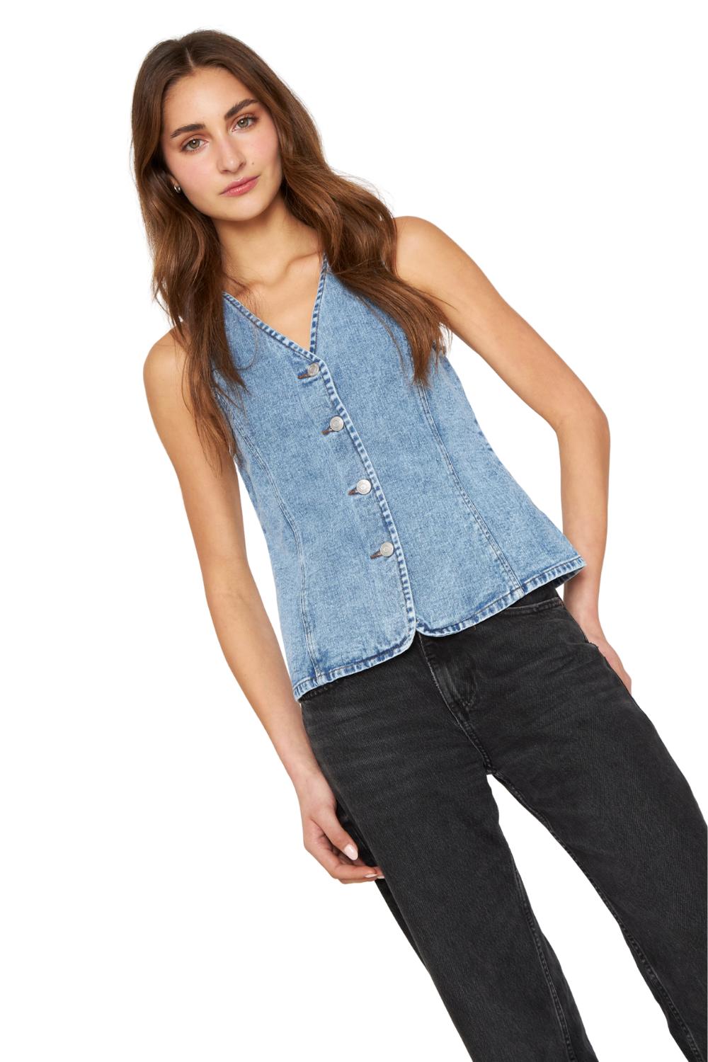 VEST JACINTA AZUL JACINTA TIENDA - 5