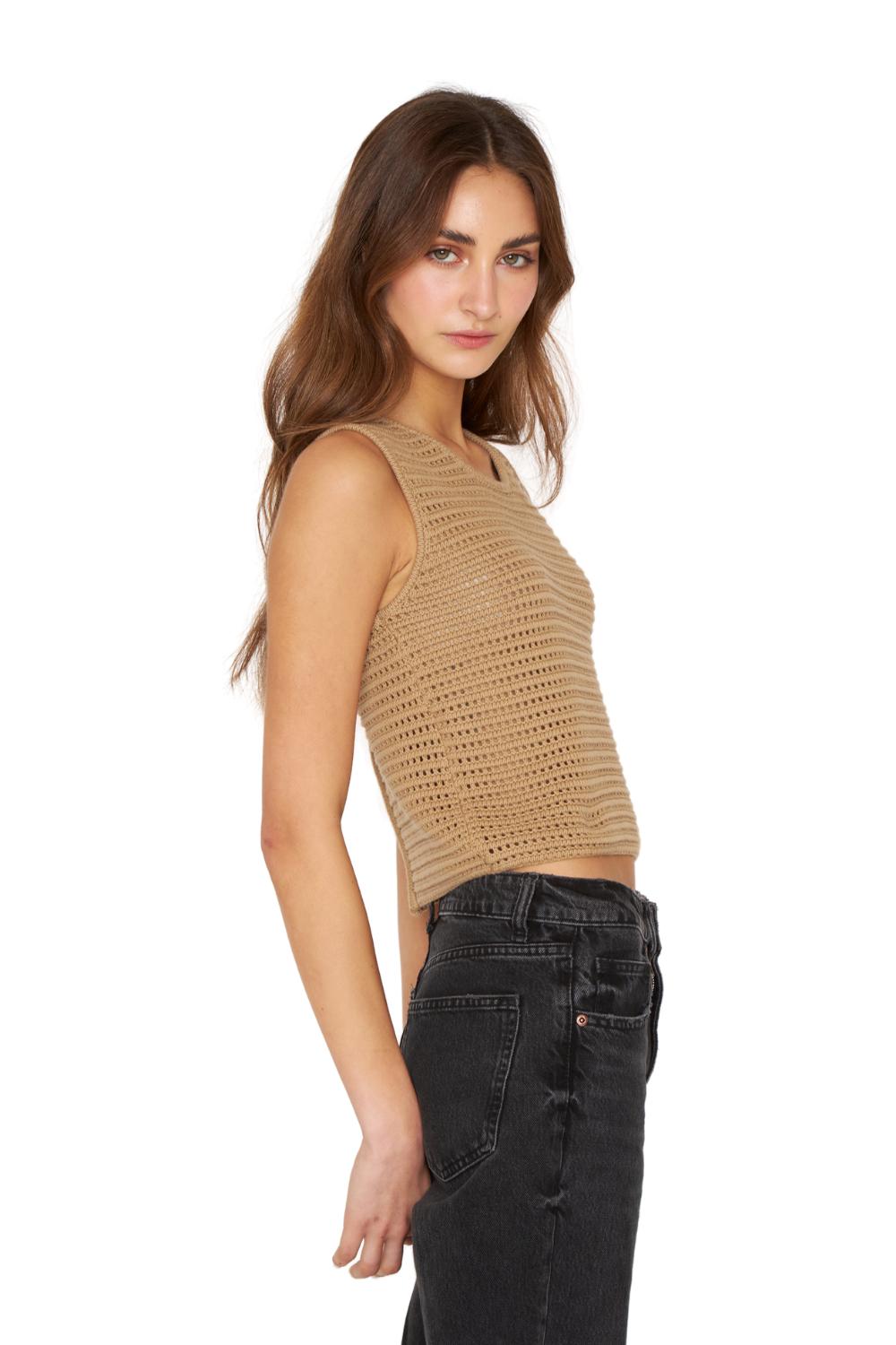 POLERA LAURA CAFE JACINTA TIENDA - 2