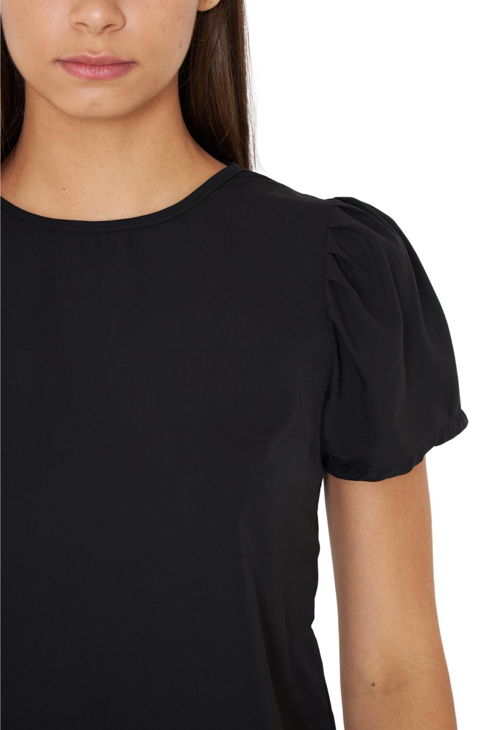 BLUSA OLIVIA III SATIN NEGRA JACINTA TIENDA - 6