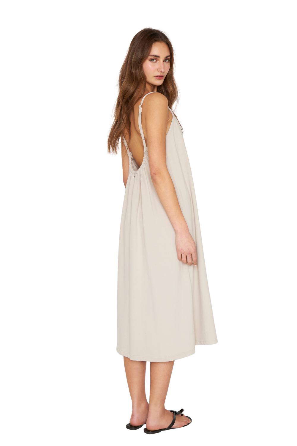 VESTIDO ESTELA CRUDO JACINTA TIENDA - 4