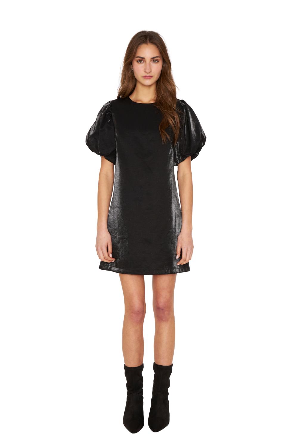VESTIDO SIENA BRIGHT NEGRO JACINTA TIENDA - 2