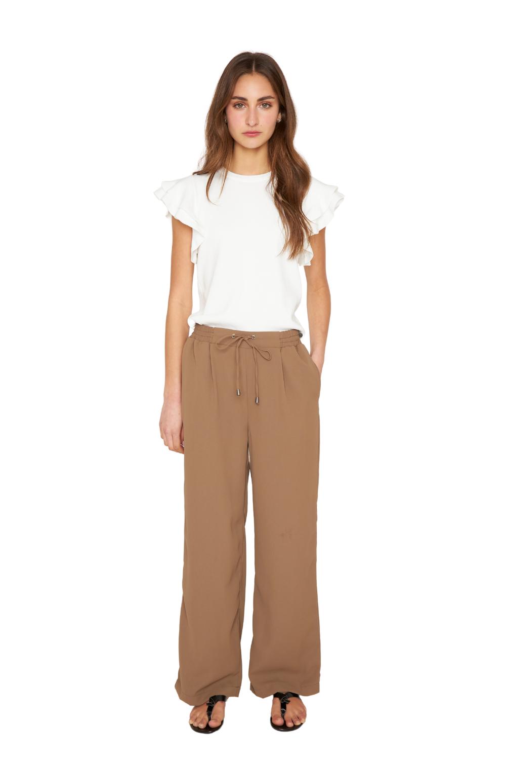 PANTALON LUNA CAFE JACINTA TIENDA - 1