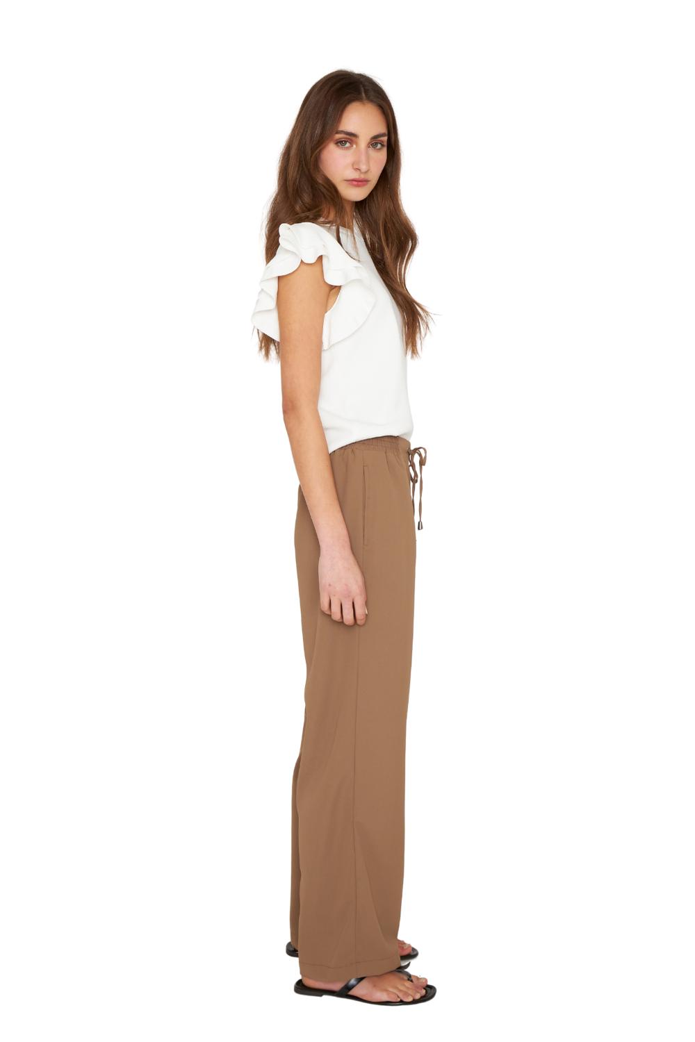 PANTALON LUNA CAFE JACINTA TIENDA - 2