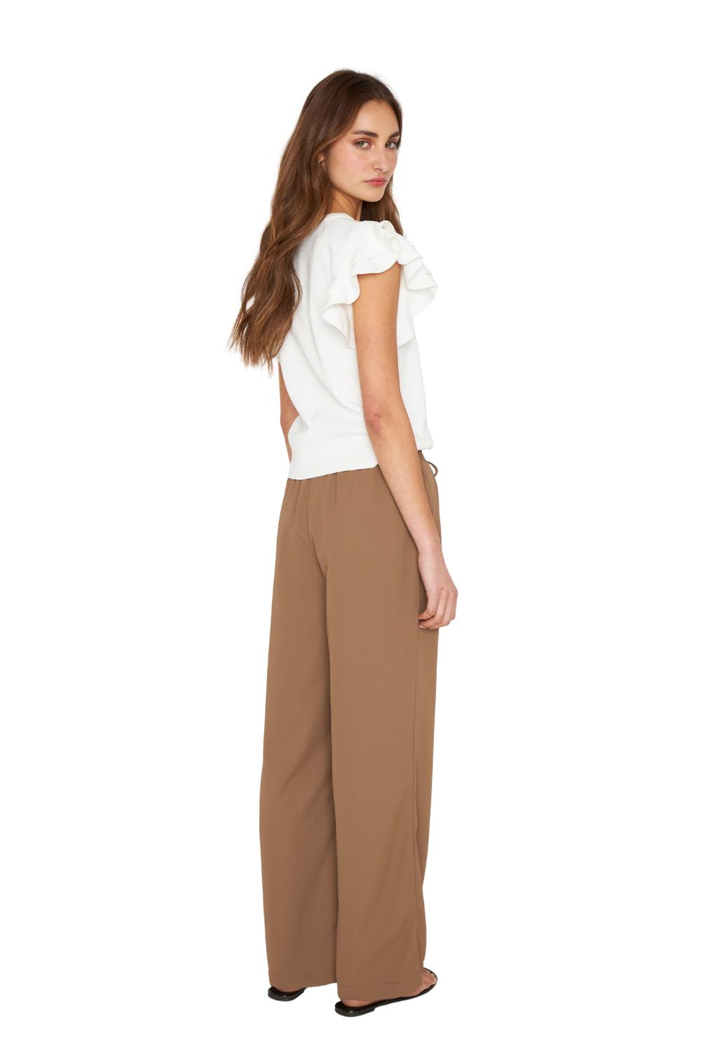 PANTALON LUNA CAFE JACINTA TIENDA - 3