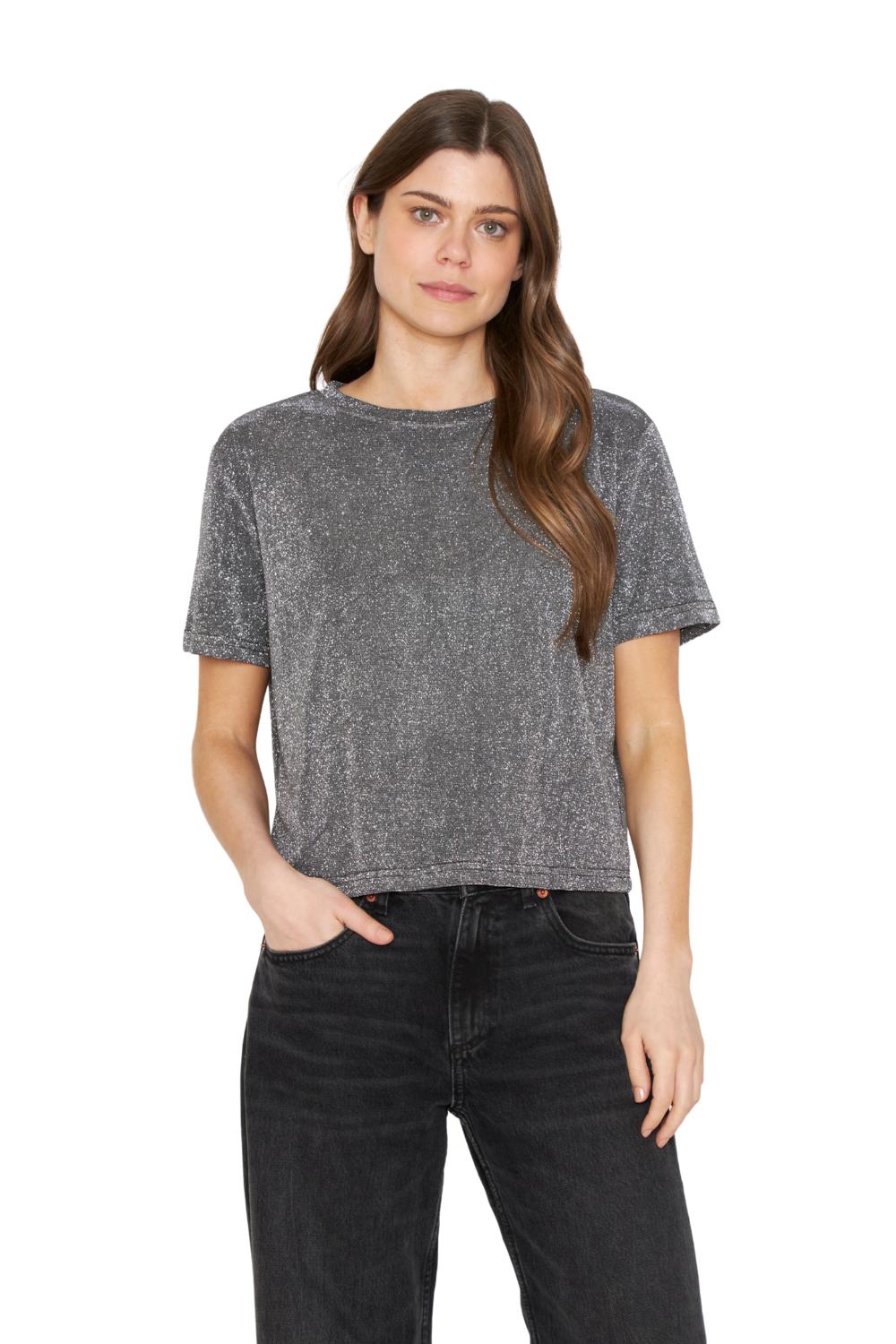 POLERA BOW GRIS JACINTA TIENDA - 1