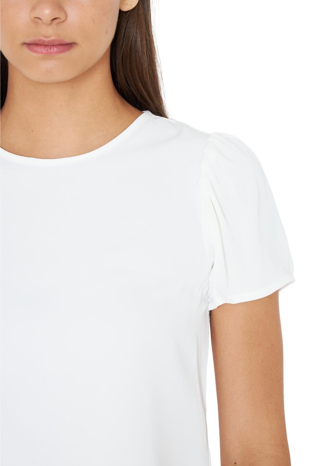 BLUSA OLIVIA SATIN BLANCA JACINTA TIENDA - 6