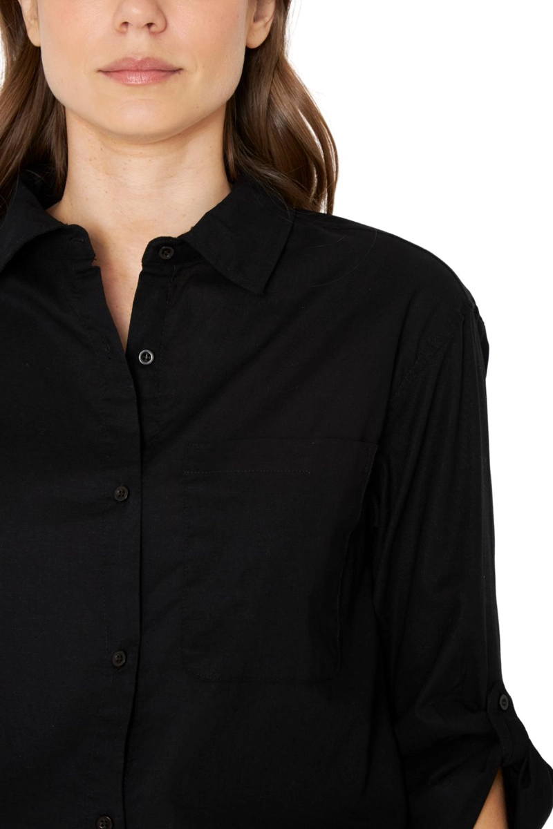 BLUSA LINO AME NEGRA JACINTA TIENDA - 6