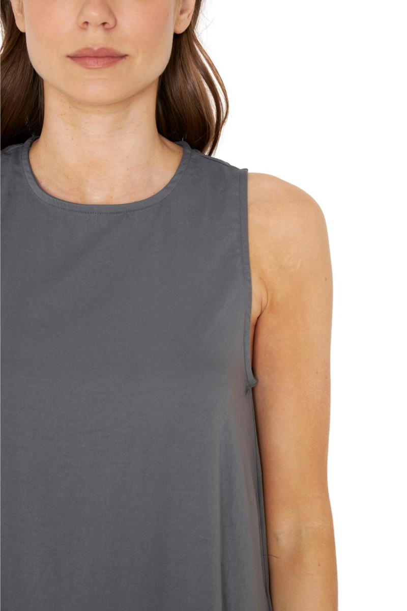 VESTIDO ELENA LARGO GRIS JACINTA TIENDA - 5