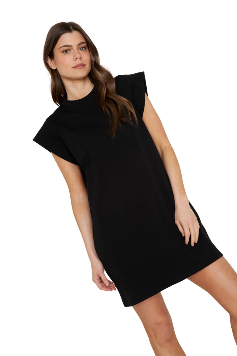 VESTIDO LARA RIB NEGRO JACINTA TIENDA - 2