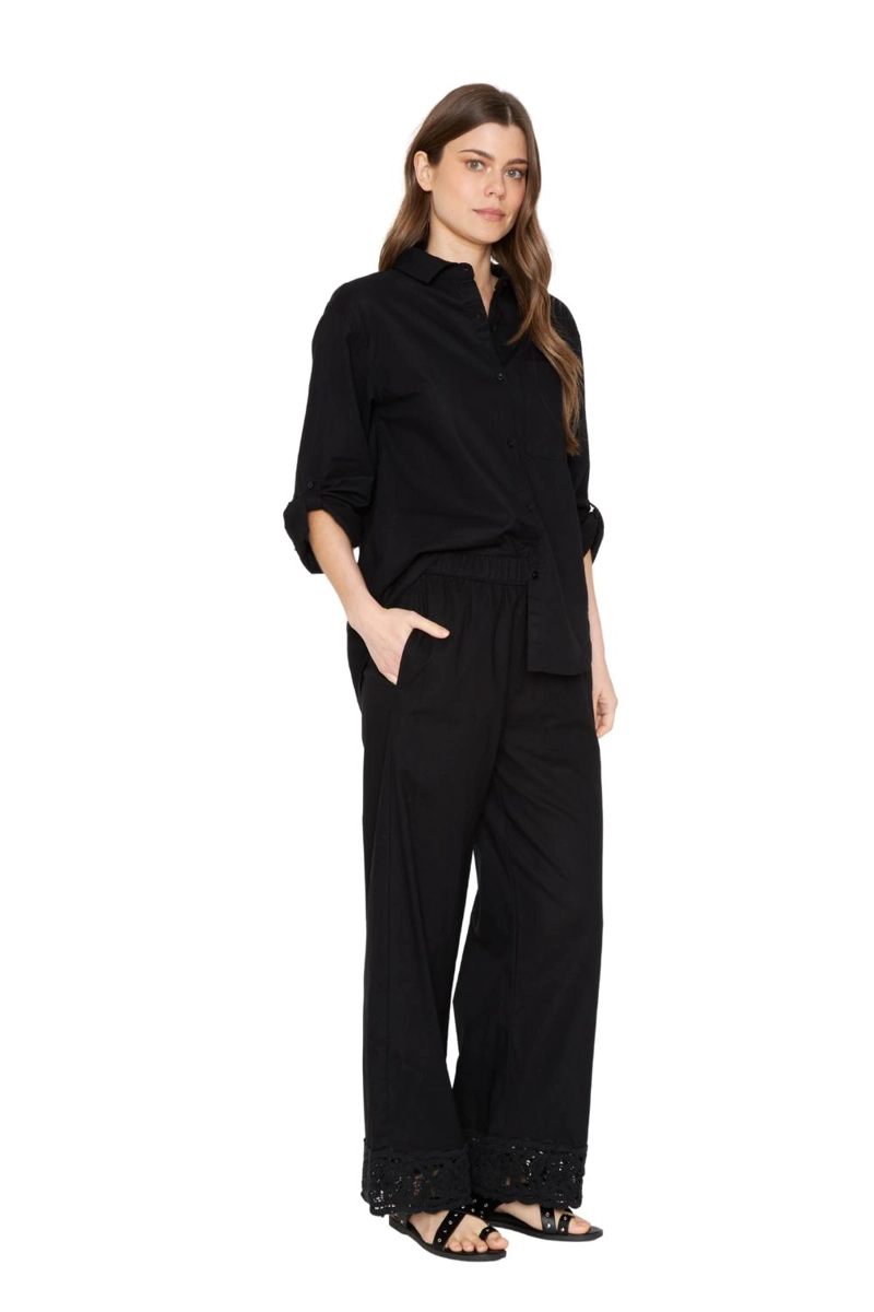 PANTALON LINO AME NEGRO JACINTA TIENDA - 2