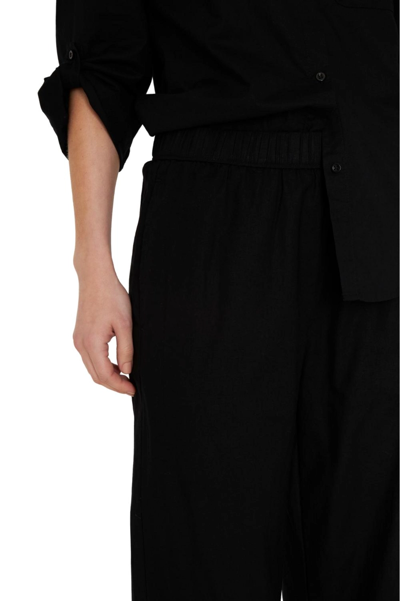 PANTALON LINO AME NEGRO JACINTA TIENDA - 4