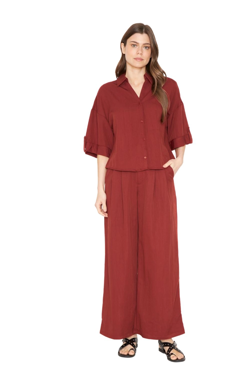 PANTALON ELENA TERRACOTA JACINTA TIENDA - 1