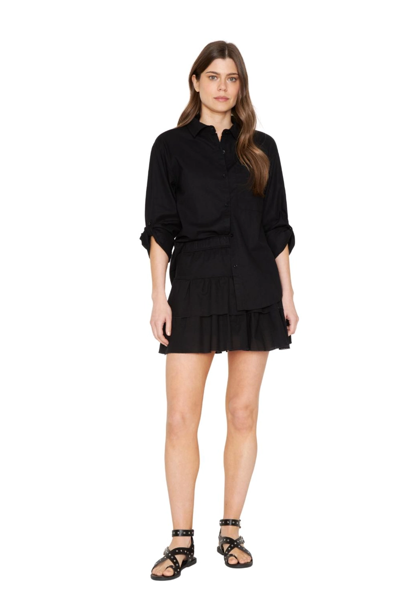 FALDA LINO AME NEGRA JACINTA TIENDA - 3