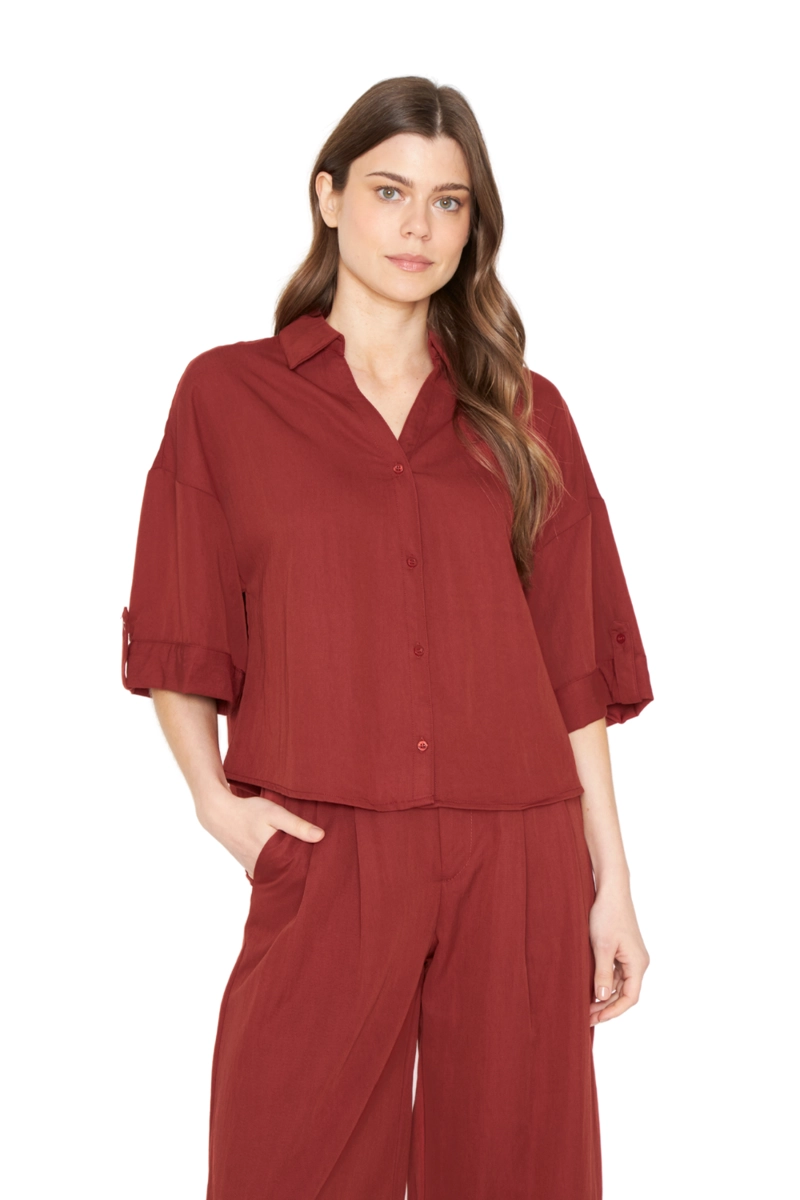 BLUSA ELENA TERRACOTA JACINTA TIENDA - 1