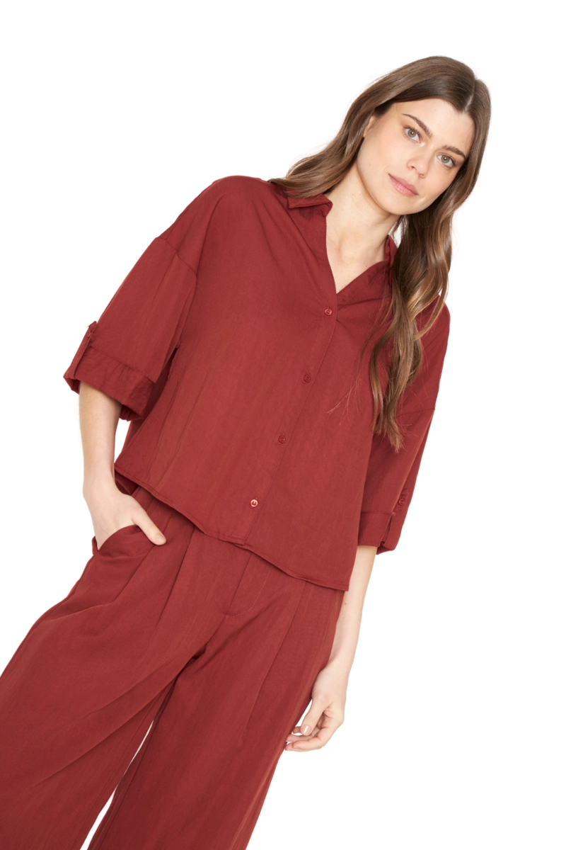 BLUSA ELENA TERRACOTA JACINTA TIENDA - 2