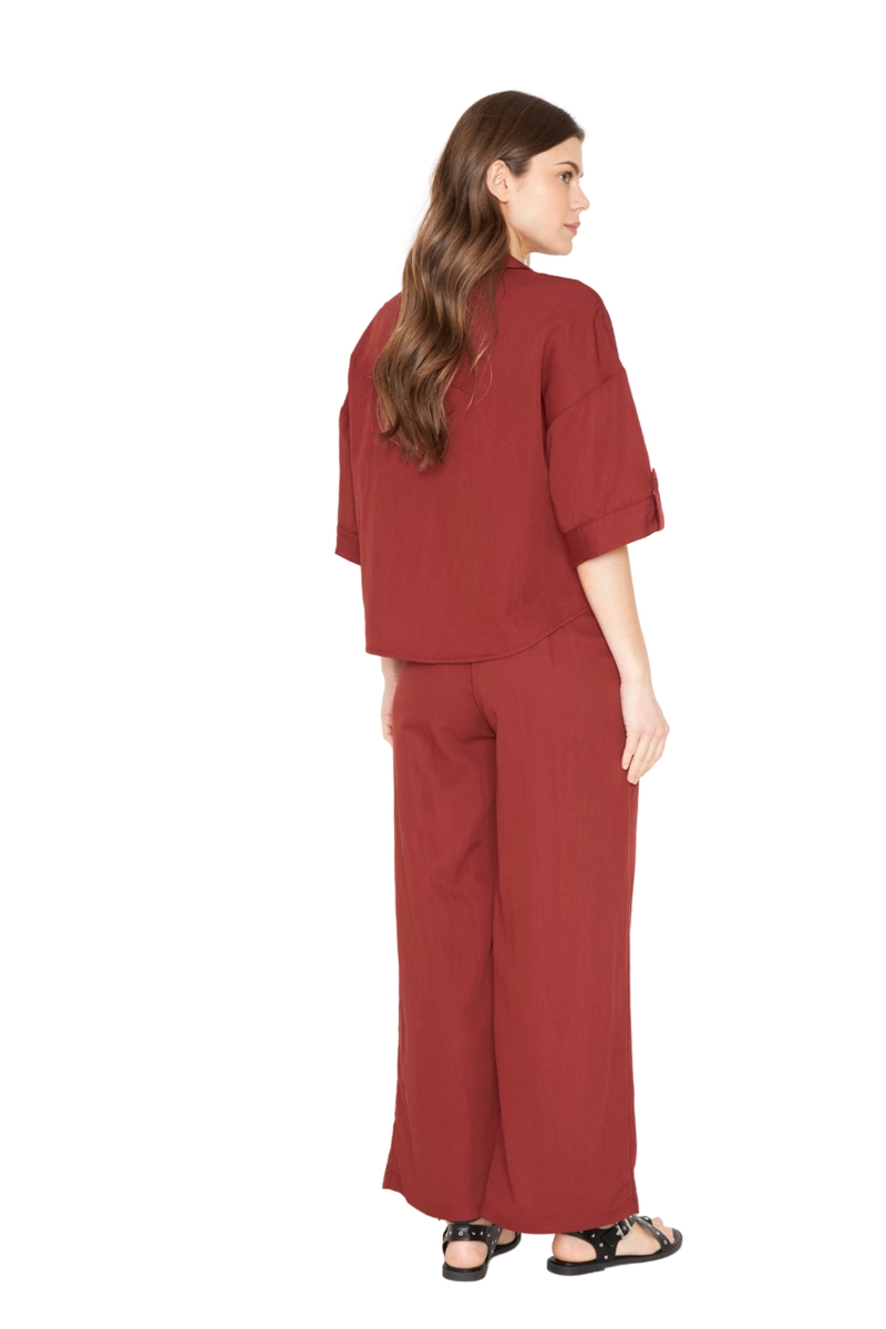 BLUSA ELENA TERRACOTA JACINTA TIENDA - 4