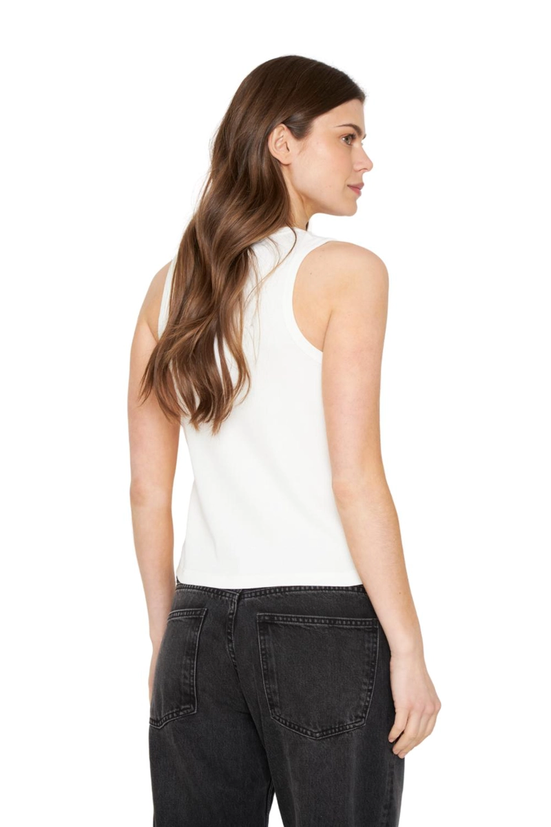 POLERA MAE CUELLO EN V BLANCA JACINTA TIENDA - 3