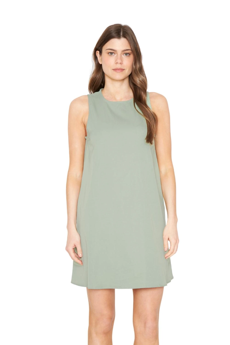 VESTIDO ELENA CORTO VERDE JACINTA TIENDA - 1