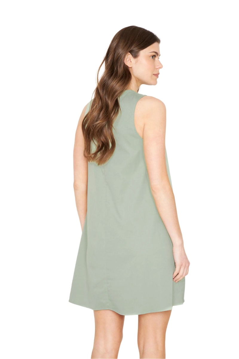 VESTIDO ELENA CORTO VERDE JACINTA TIENDA - 3