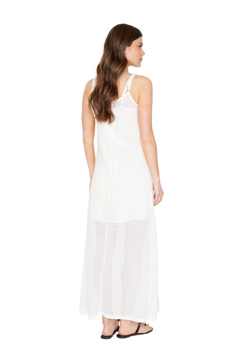 VESTIDO NET BLANCO JACINTA TIENDA - 4
