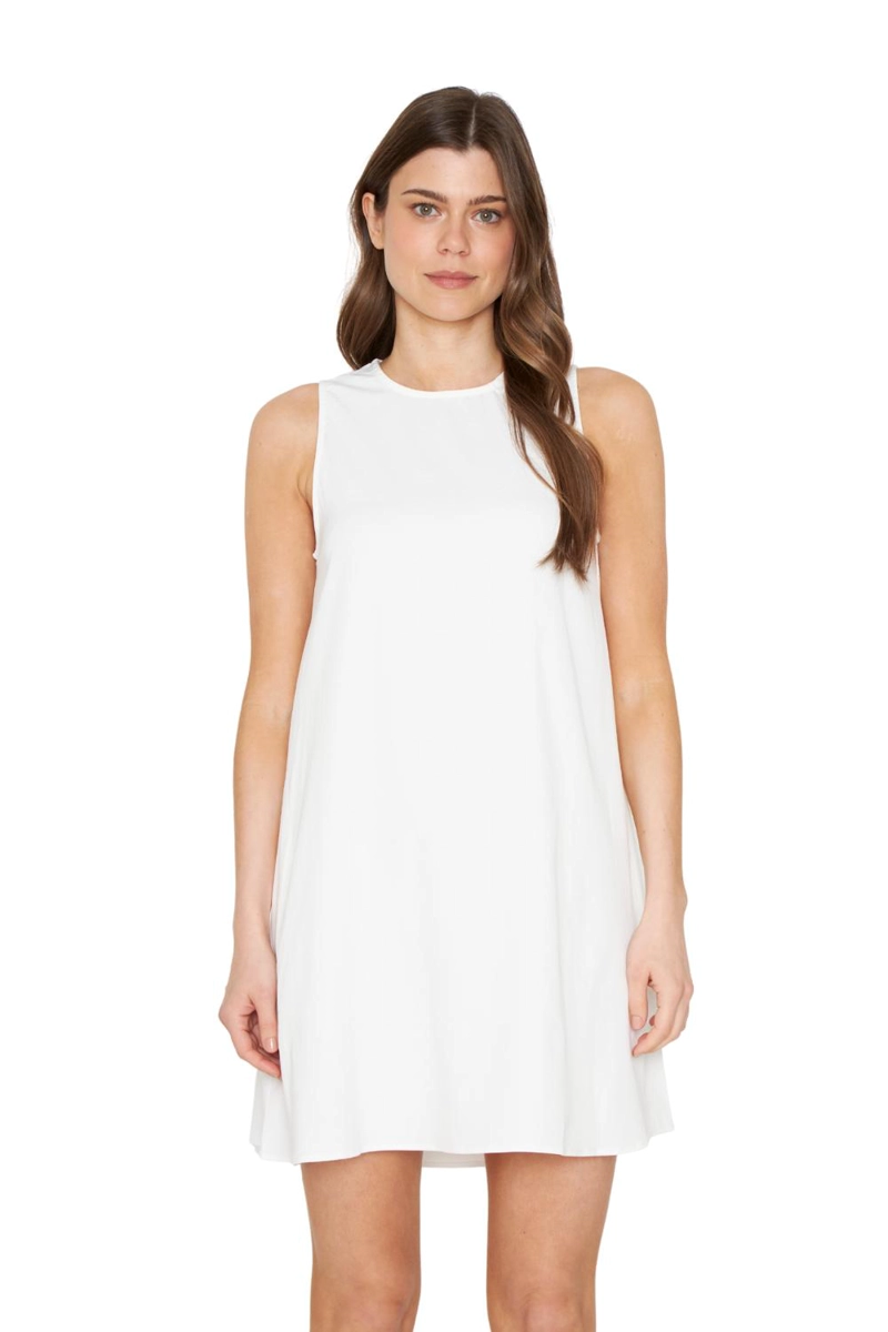 VESTIDO ELENA CORTO BLANCO JACINTA TIENDA - 1