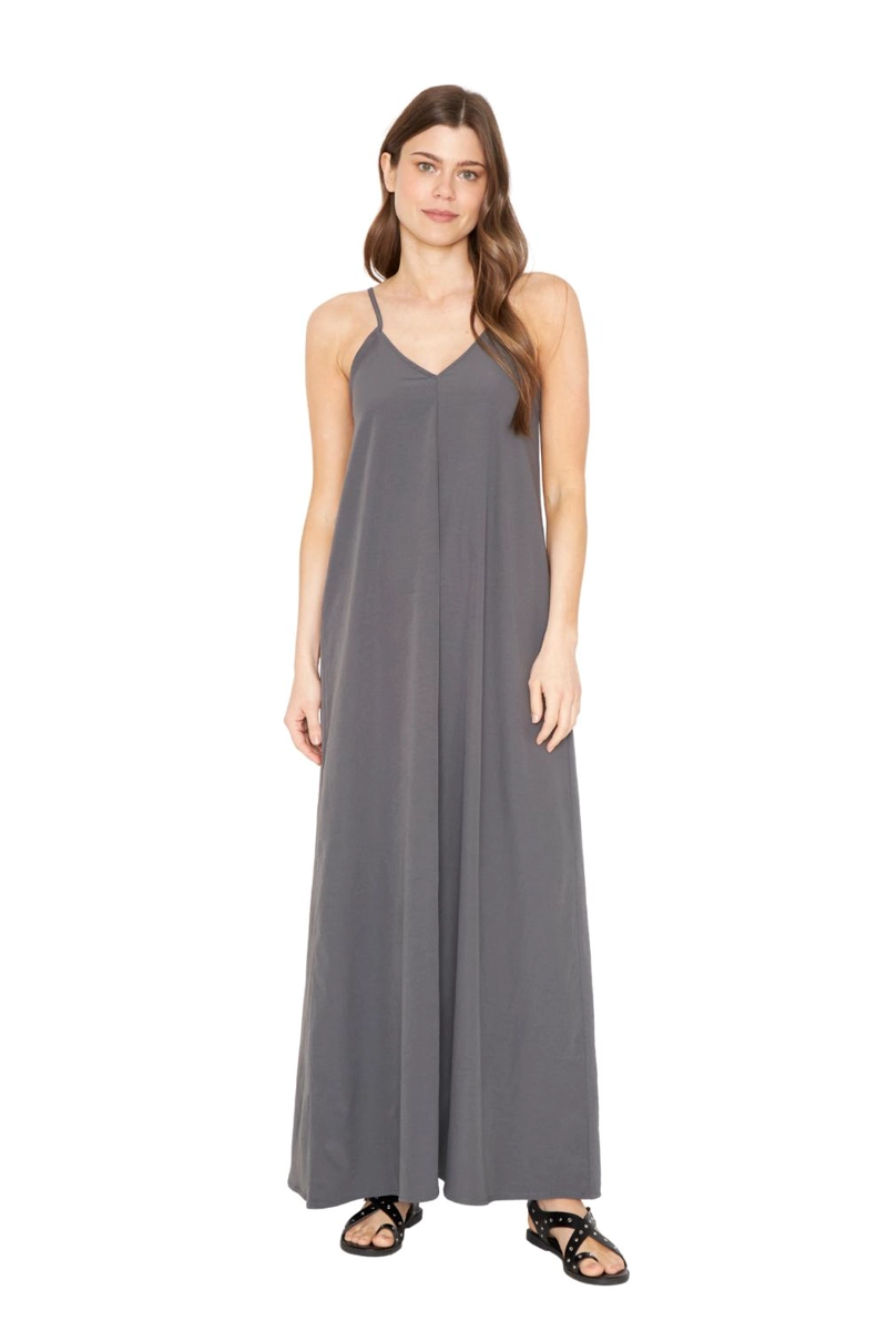 VESTIDO ARIES GRIS JACINTA TIENDA - 1