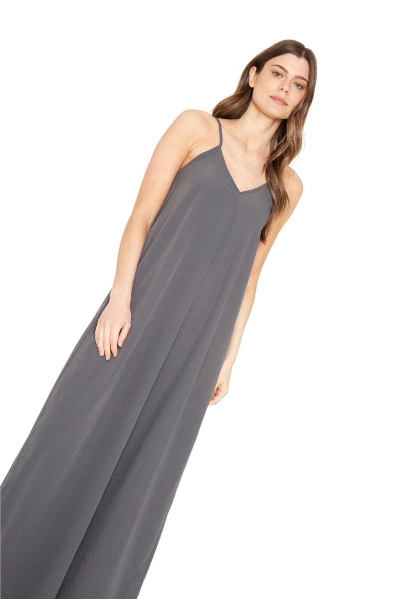 VESTIDO ARIES GRIS JACINTA TIENDA - 5
