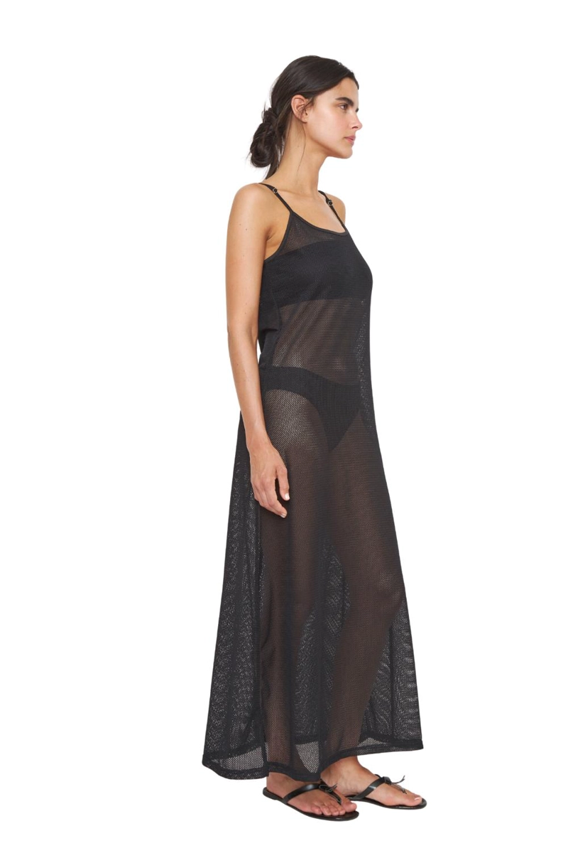 VESTIDO NET NEGRO JACINTA TIENDA - 2