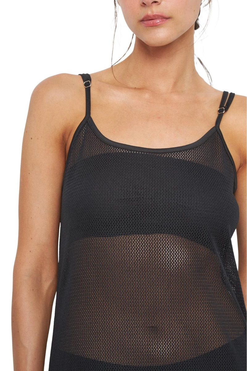 VESTIDO NET NEGRO JACINTA TIENDA - 5