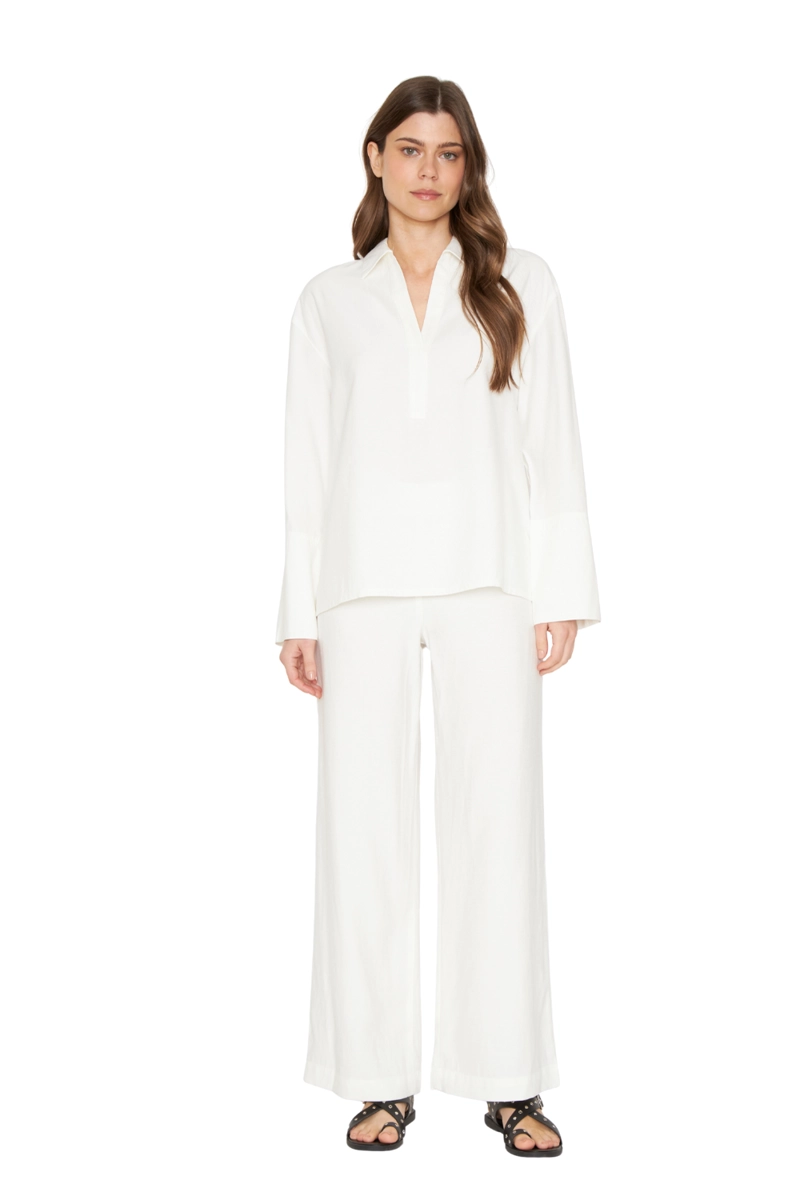 PANTALON ESTELA BLANCO JACINTA TIENDA - 1