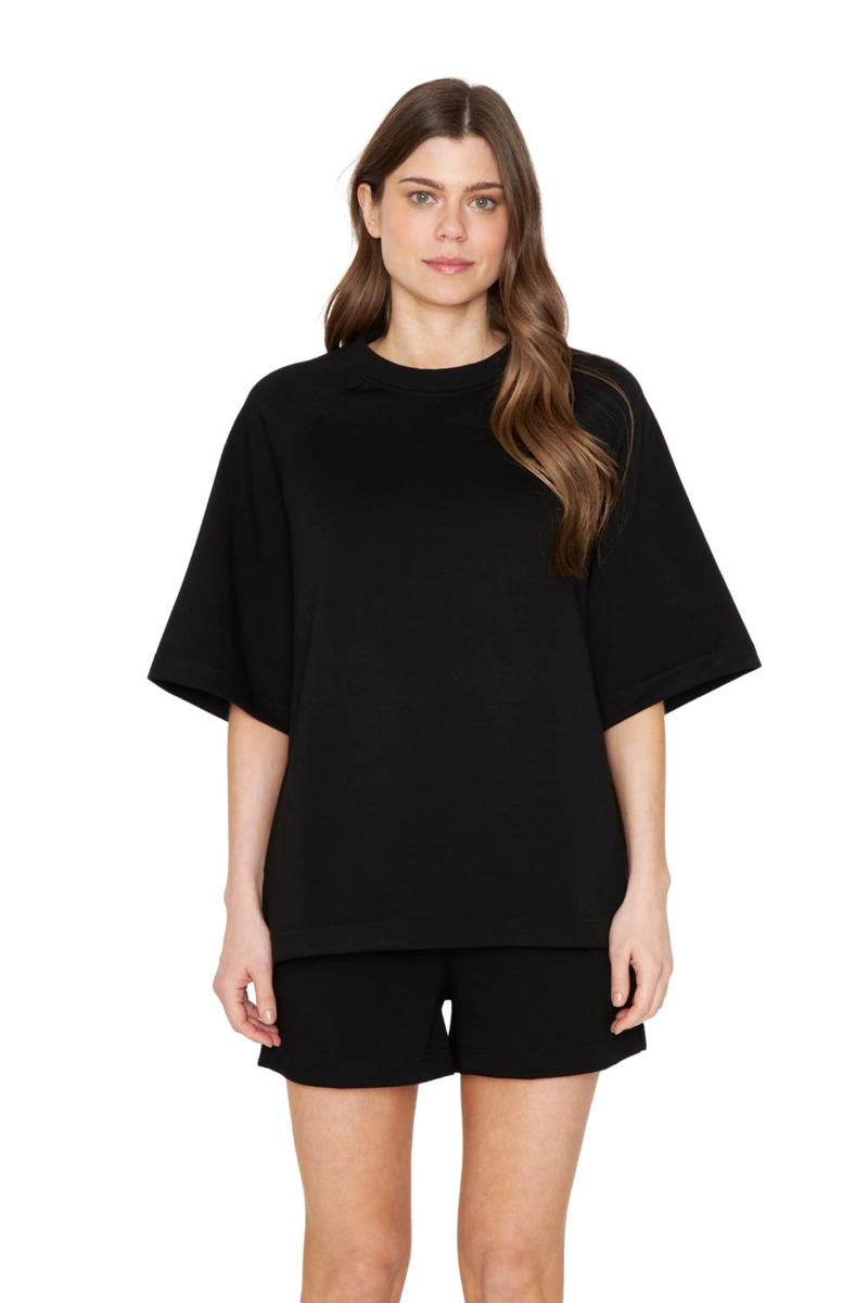 SHORT SOLE NEGRO JACINTA TIENDA - 1