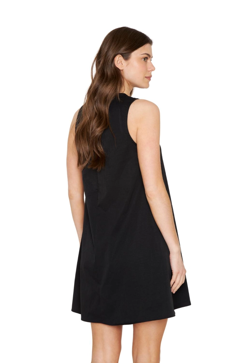 VESTIDO ELENA CORTO NEGRO JACINTA TIENDA - 4