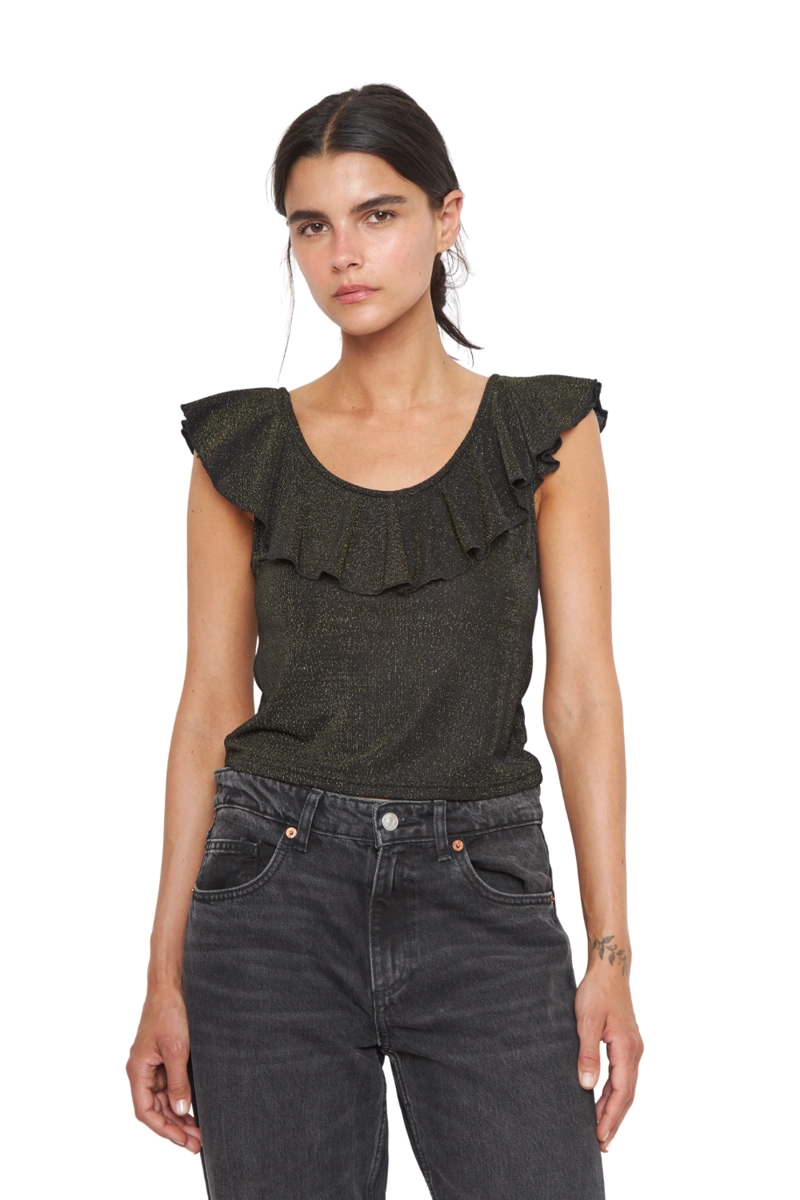 POLERA OLIMPIA BRIGHT NEGRA JACINTA TIENDA - 1