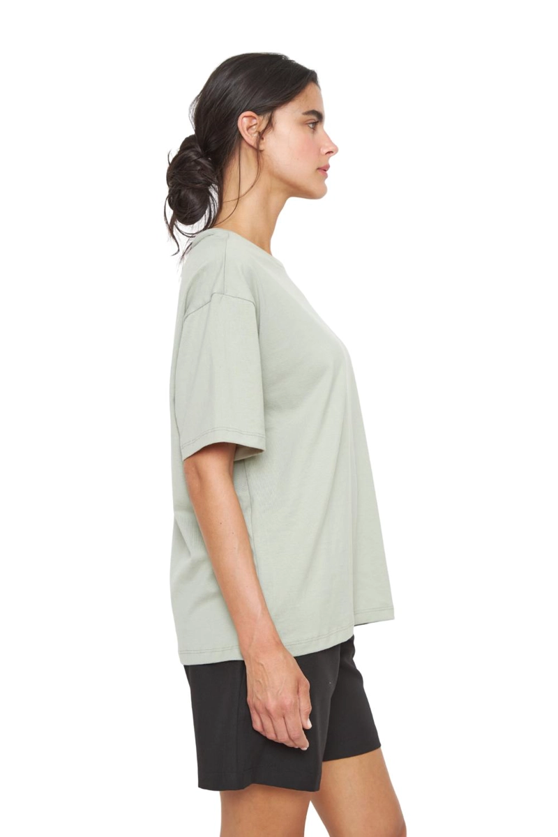 POLERA JACINTA PIMA OVERSIZE VERDE JACINTA TIENDA - 3