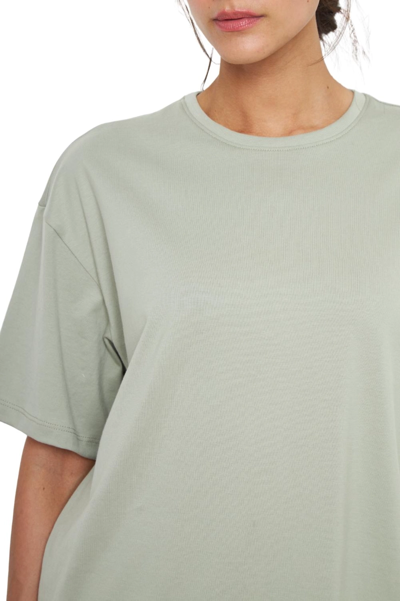 POLERA JACINTA PIMA OVERSIZE VERDE JACINTA TIENDA - 6