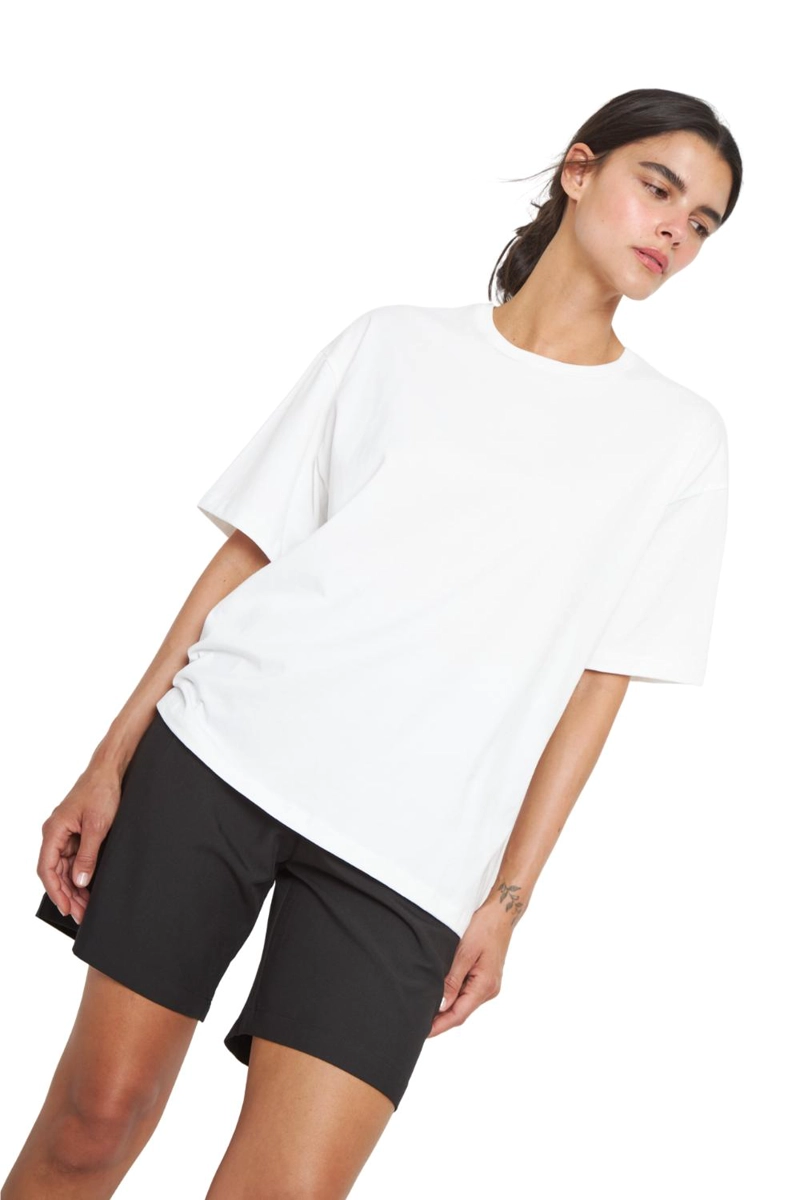 POLERA JACINTA PIMA OVERSIZE BLANCA JACINTA TIENDA - 2
